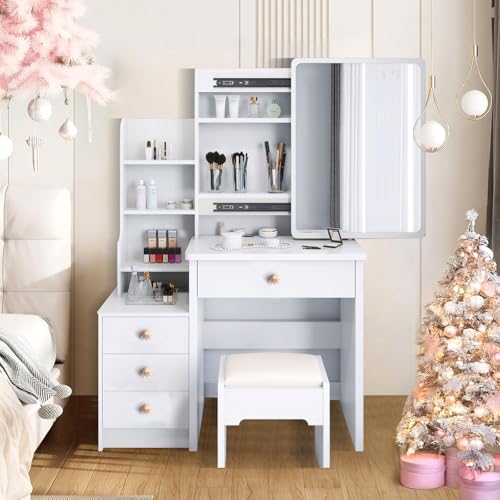 ドレッサー鏡台 コンパクト モダン」の人気商品一覧 | 安い商品を通販